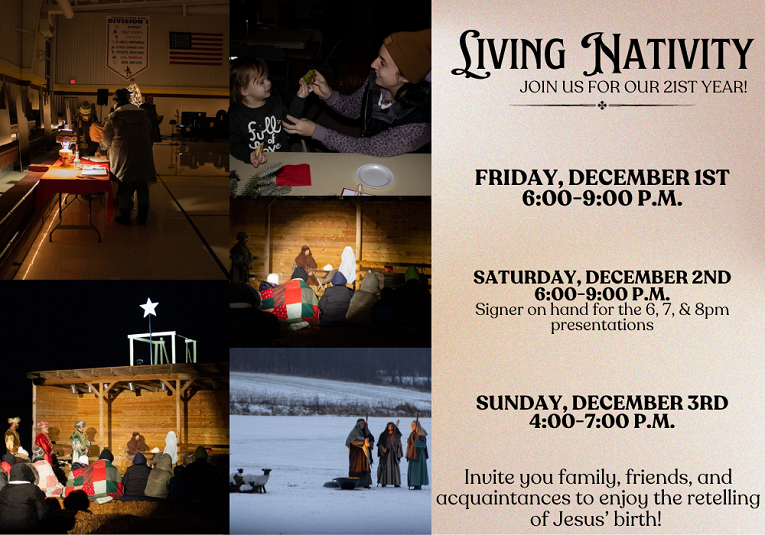 2023 Living Nativity - Our 21st Year!