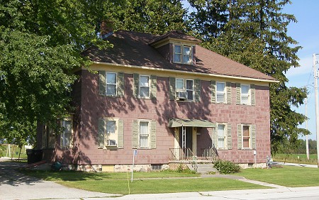 This is a picture of St. Paul’s first parsonage